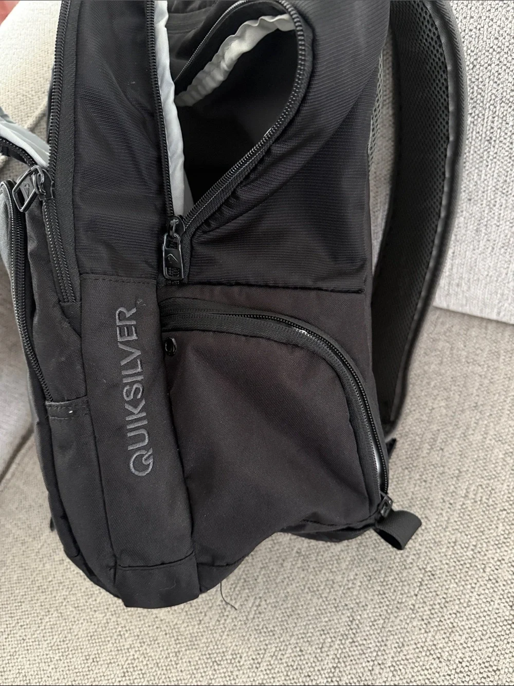 Quiksilver Black Utility Backpack